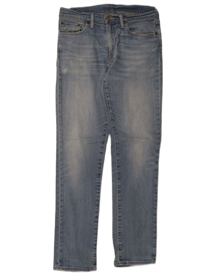 Levi's Herre 511 Slim Jeans W33 L34 Blå Bomuld
