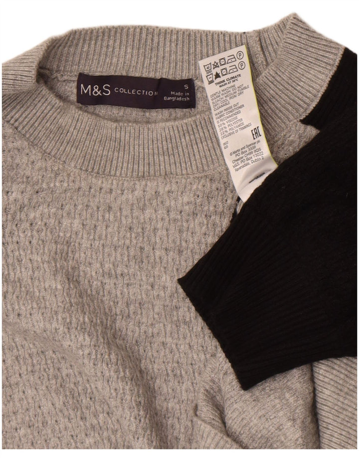 Marks & Spencer Dame sweater med rund hals DK 10 lille grå