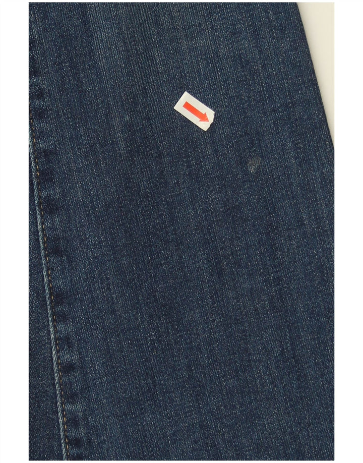 Levi's Dame Højtaljede Flared Jeans W25 L32 Marineblå Bomuld