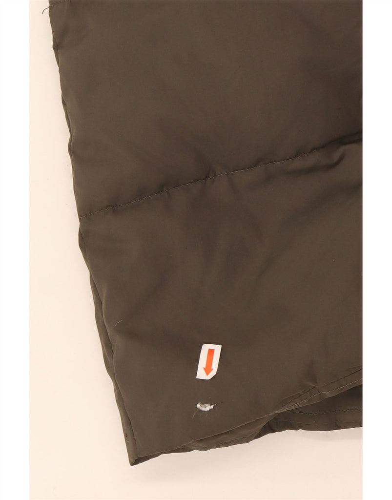 RALPH LAUREN Womens Hooded Padded Coat UK 18 XL Grey Polyester Vintage Ralph Lauren and Second-Hand Ralph Lauren from Messina Hembry 