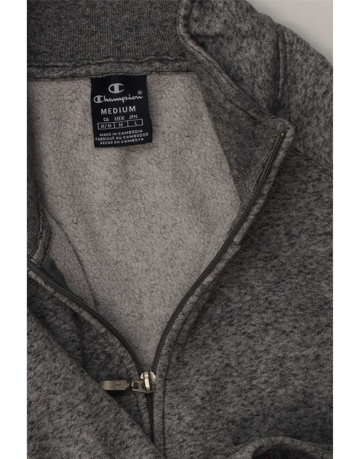 Champion Herre træningsdragt Topjakke Medium Grey Flecked Bomuld