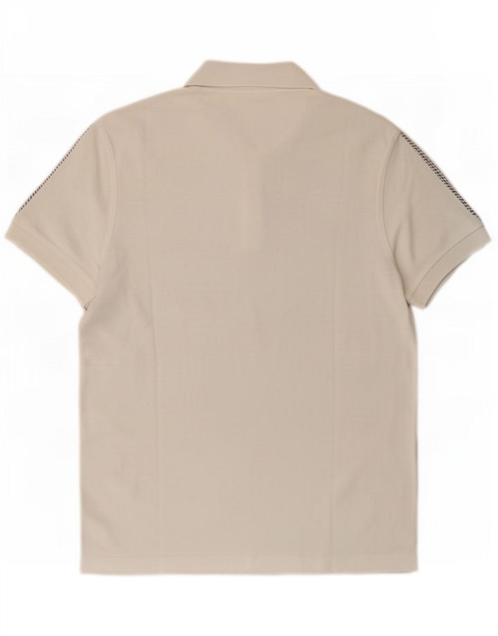 Calvin Klein Jeans Poloskjorte til mænd Medium White Pinstripe