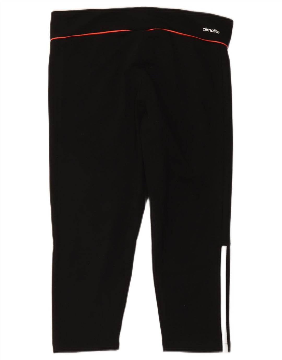 Adidas Dame Climalite Capri Leggings UK 12/14 Medium Black Polyester