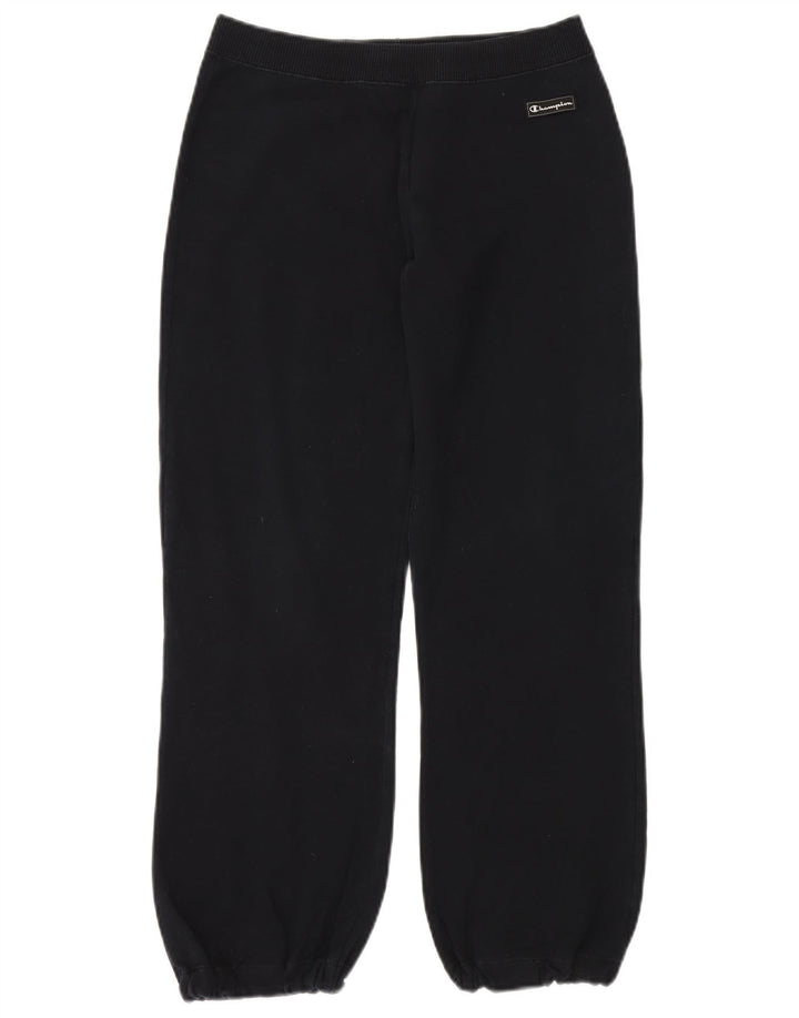 CHAMPION Dame træningsdragt Bukser Joggers UK 14 Large Navy Blue Cotton