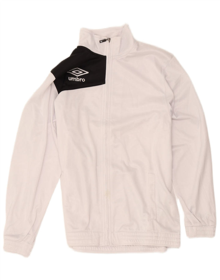 Umbro Herre træningsdragt Topjakke Stor Hvid Colourblock Polyester