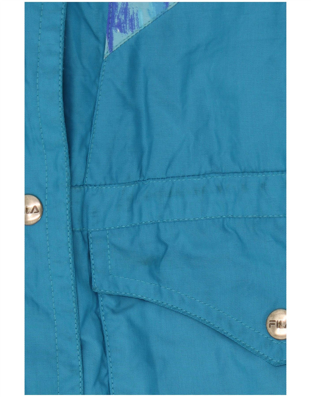 FILA Damebukser Hætteski 2-delt sæt IT 46 Large Blue Geometric