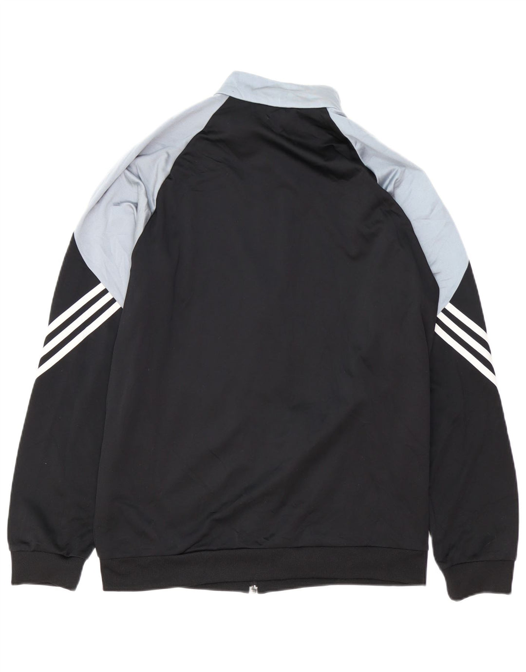 ADIDAS Træningsdragt til mænd, topjakke, stor sort Colourblock Polyester