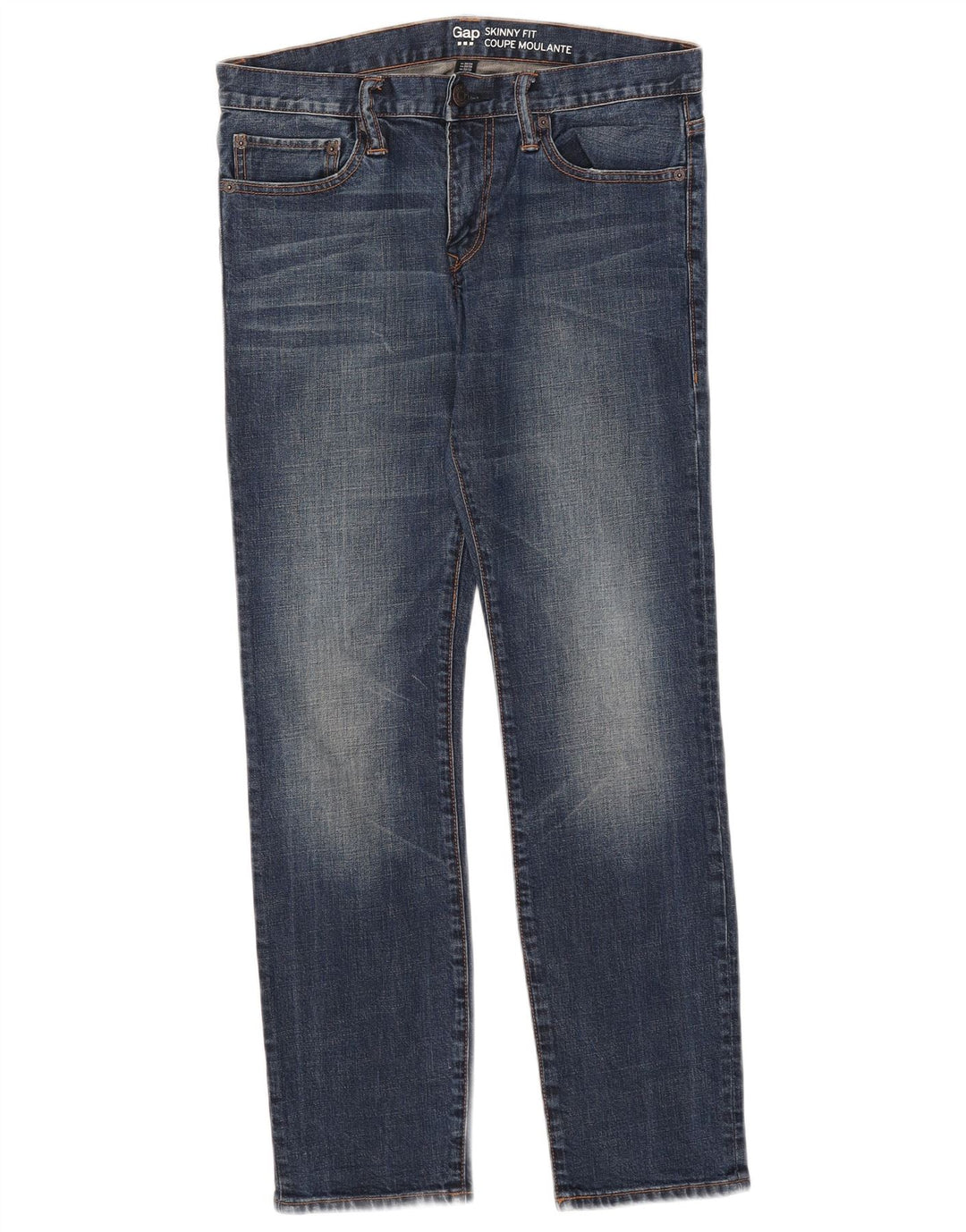 Gap Dame Skinny Jeans W30 L30 Blå Bomuld