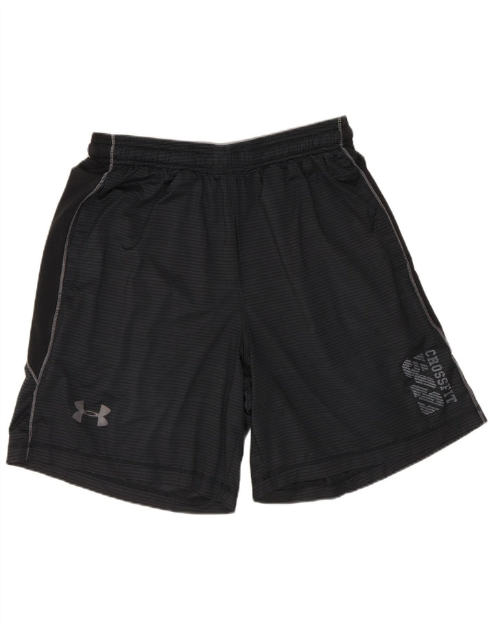 Under Armour Herre grafiske sportsshorts Medium sort nålestribe