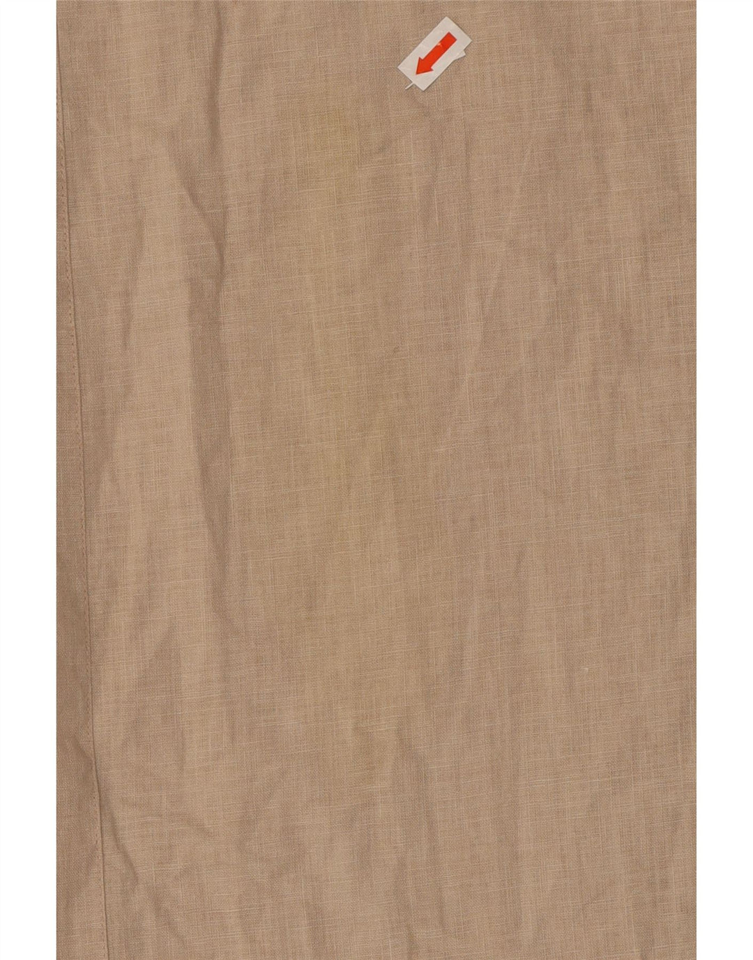 LOTTO Womens Maxi Cargo Skirt UK 12 Medium W28  Beige Linen Vintage Lotto and Second-Hand Lotto from Messina Hembry 