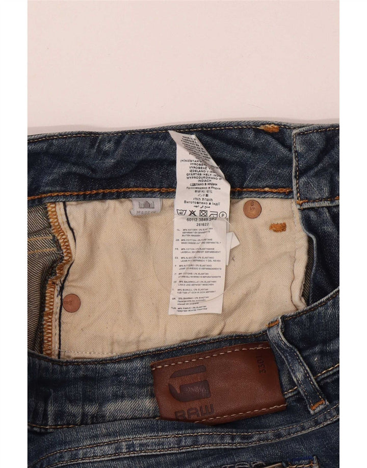 G-Star lige jeans til kvinder W30 L30 blå bomuld