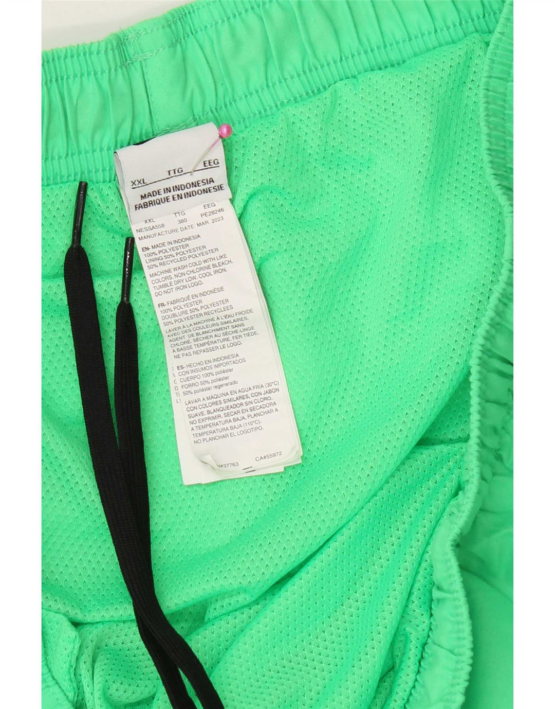 Nike Sportsshorts til mænd 2XL Grøn polyester