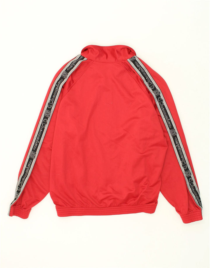 CHAMPION Mens Vintage Tracksuit Top Jacket Medium Red Polyester Vintage Champion and Second-Hand Champion from Messina Hembry 