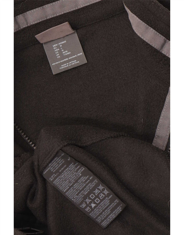 Jack Wolfskin Herre fleecejakke UK 36/38 Lille sort polyester