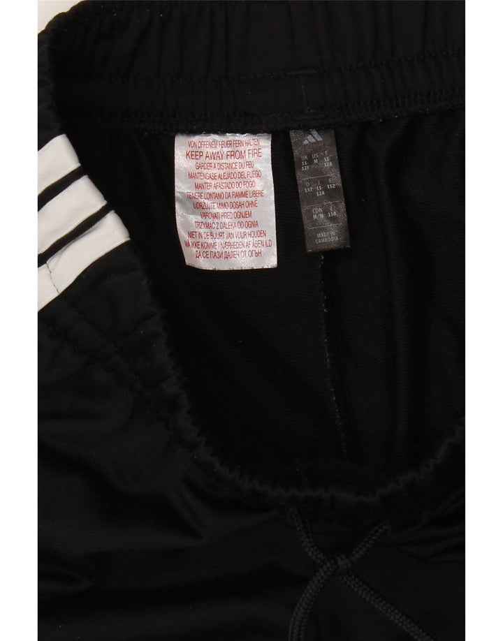 Adidas Boys Climacool træningsdragt bukser 11-12 år Sort polyester