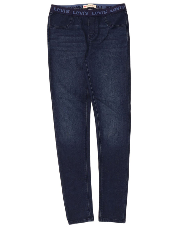 Levi's Boys Graphic Jegging Jeans 11-12 år W26 L28 Marineblå Bomuld