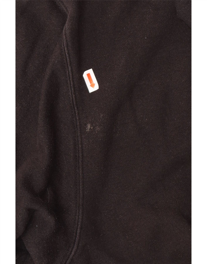 ADIDAS Grafisk hættetrøje til mænd, stor sort bomuld