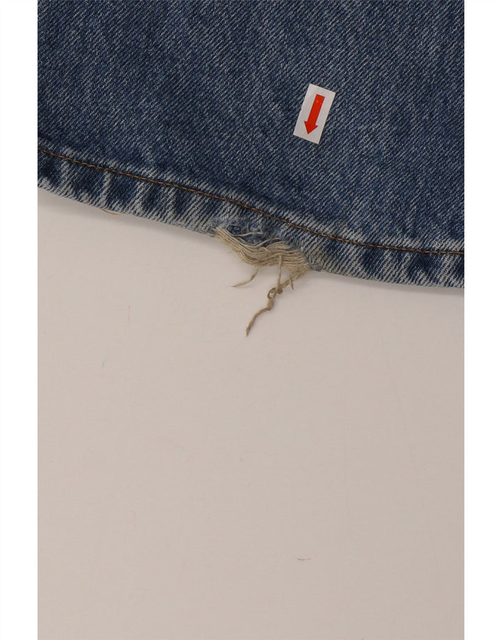 LEE Mens Brooklyn Comfort Straight Jeans W32 L30 Blå Bomuld