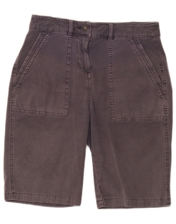 White Stuff Chino Shorts til kvinder UK 8 Small W28 Grå Bomuld