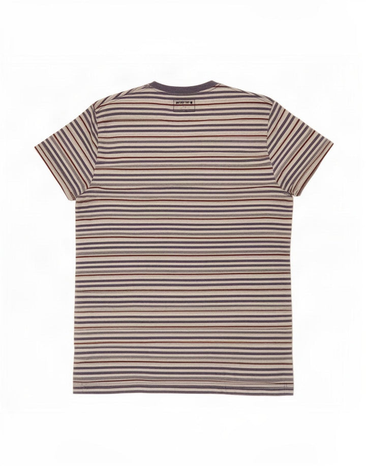 French Connection Herre T-Shirt Top Stor flerfarvet nålestribe