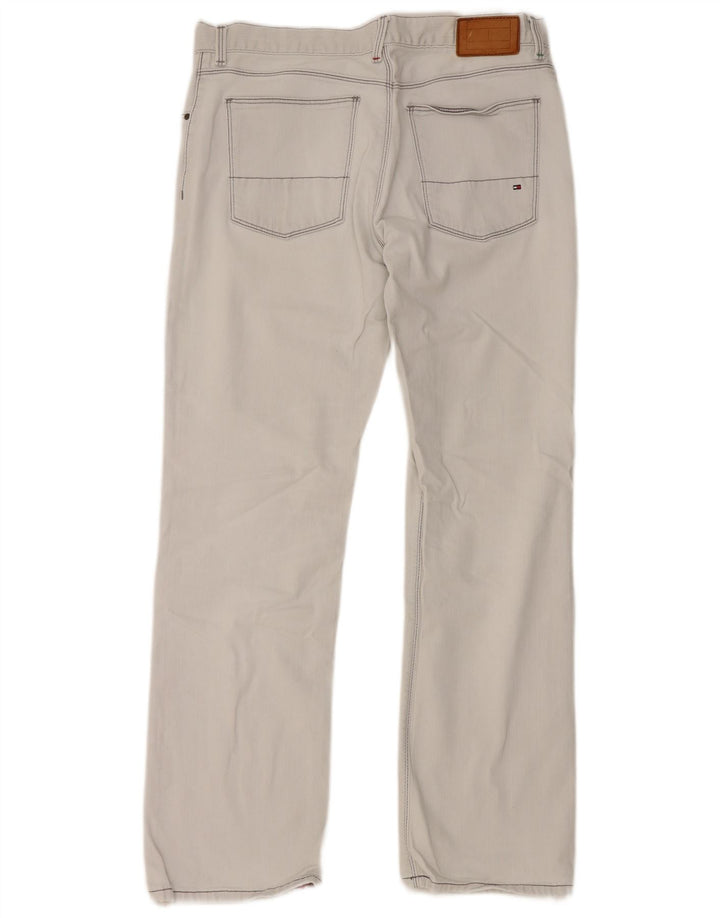 Tommy Hilfiger Herre Straight Jeans W34 L31 Blå Bomuld