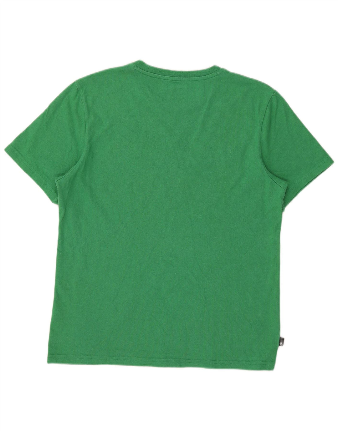 Timberland Herre Regular Fit grafisk T-shirt top mellemgrøn bomuld