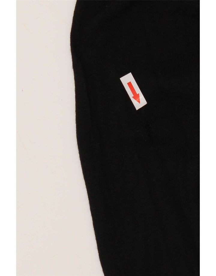 Marks & Spencer Dame Rullehals Sweater UK 10 Small Black