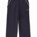 Reebok Dame Capri Træningsdragt Bukser UK 10 Small Navy Blue Polyester