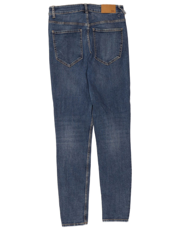 Zara Womens Skinny Jeans EU 40 Medium W30 L27 Blue Cotton