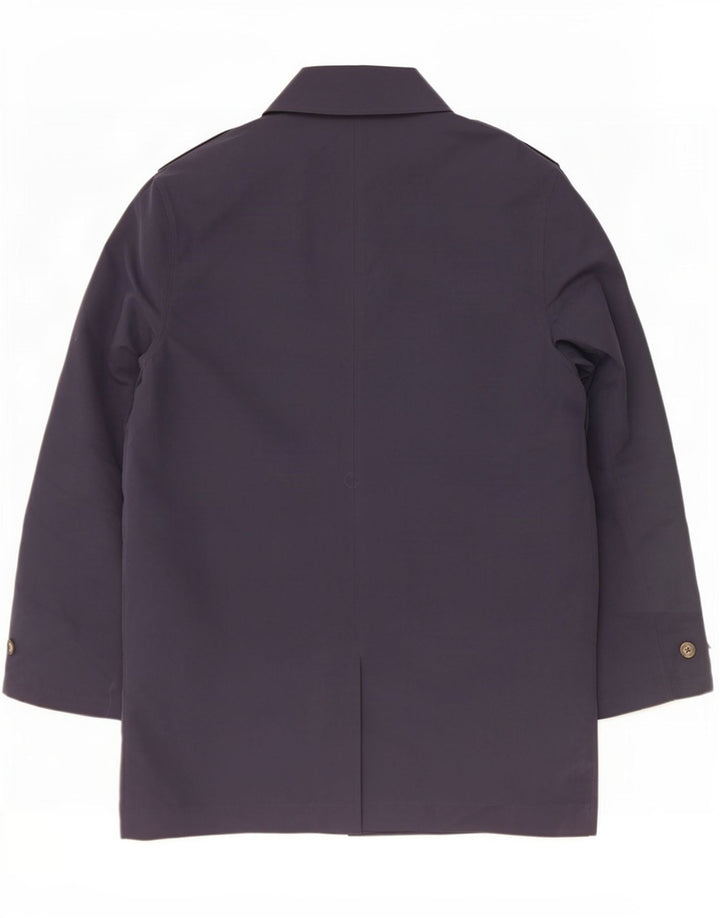 Crew Clothing Herre Overfrakke UK 44 2XL Navy Blue Polyester