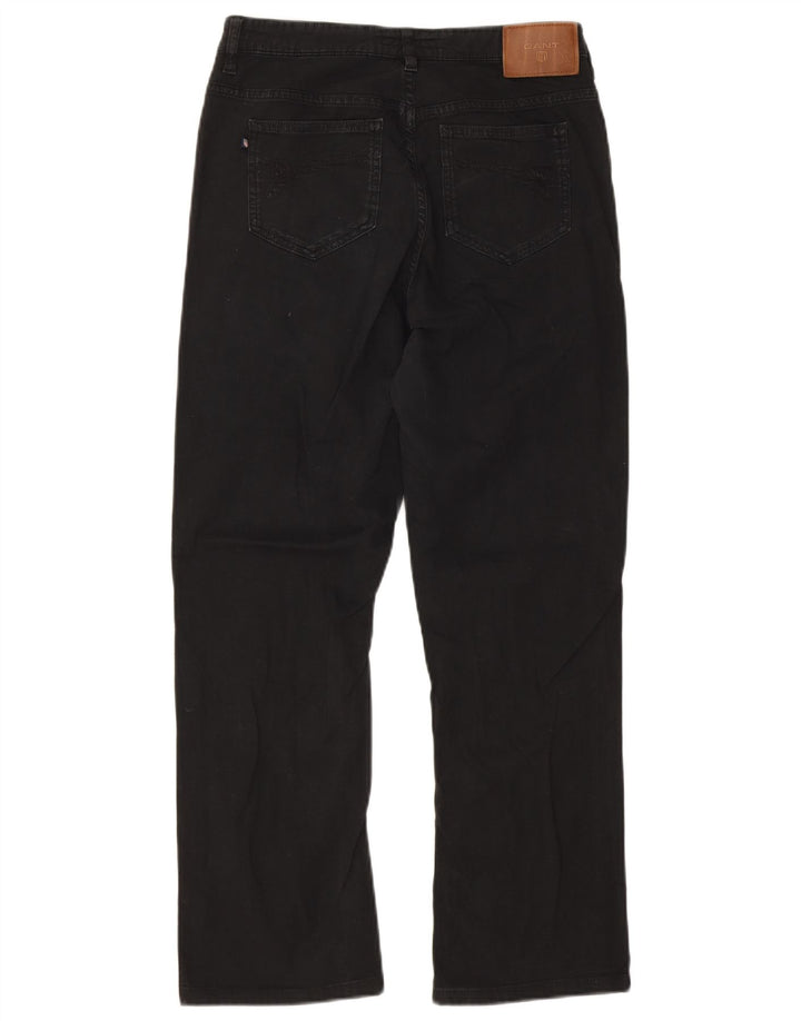 Gant lige jeans til kvinder W30 L27 sort bomuld