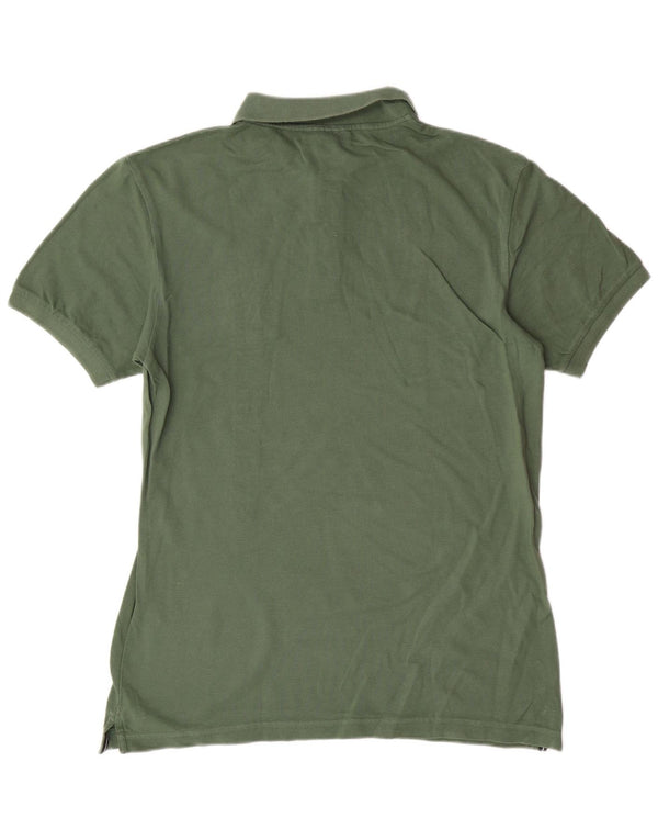 CALVIN KLEIN JEANS Herre Regular Fit grafisk poloshirt Medium Khaki Bomuld