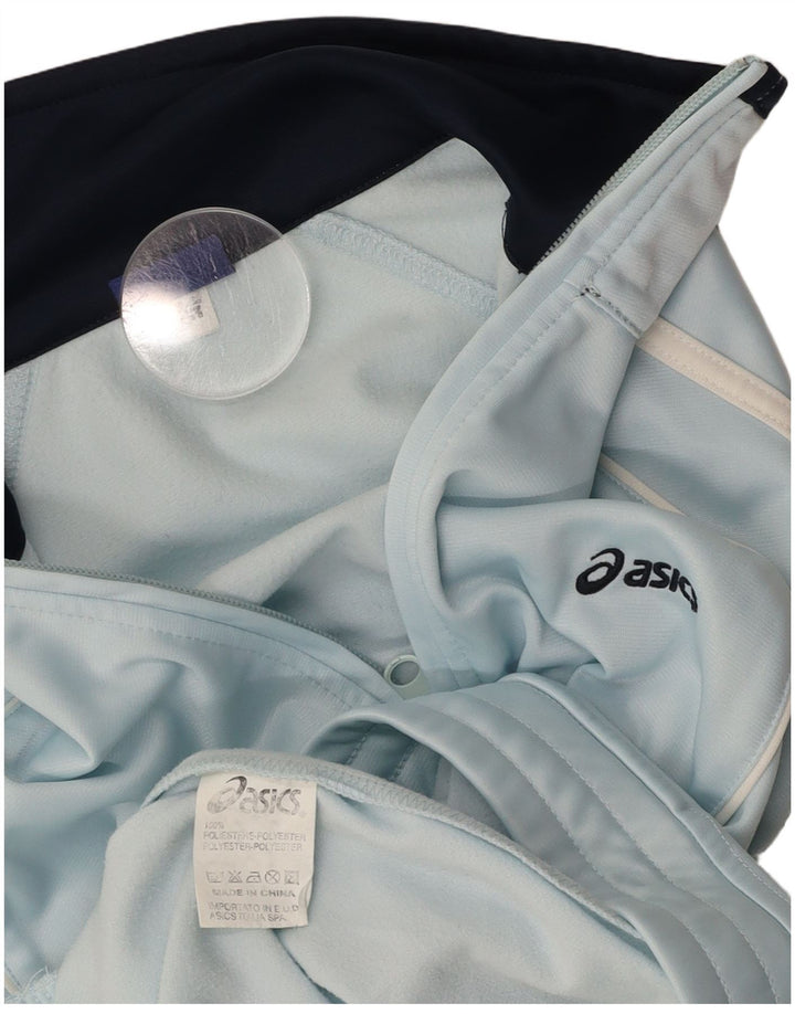 ASICS Træningsdragt til mænd Topjakke Medium Blue Polyester