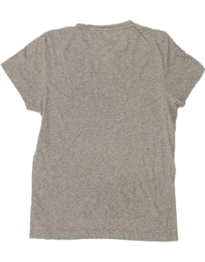 TOMMY HILFIGER Mens Graphic T-Shirt Top Medium Grey Cotton Vintage Tommy Hilfiger and Second-Hand Tommy Hilfiger from Messina Hembry 