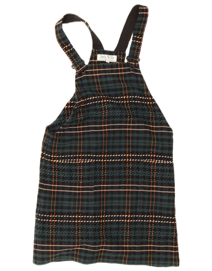 Jack Wills Damebukserkjole UK 8 Lille Grøn Plaid Polyester