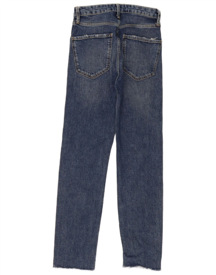 Zara Dame Slim Jeans EU 34 2XS W24 L27 Blå
