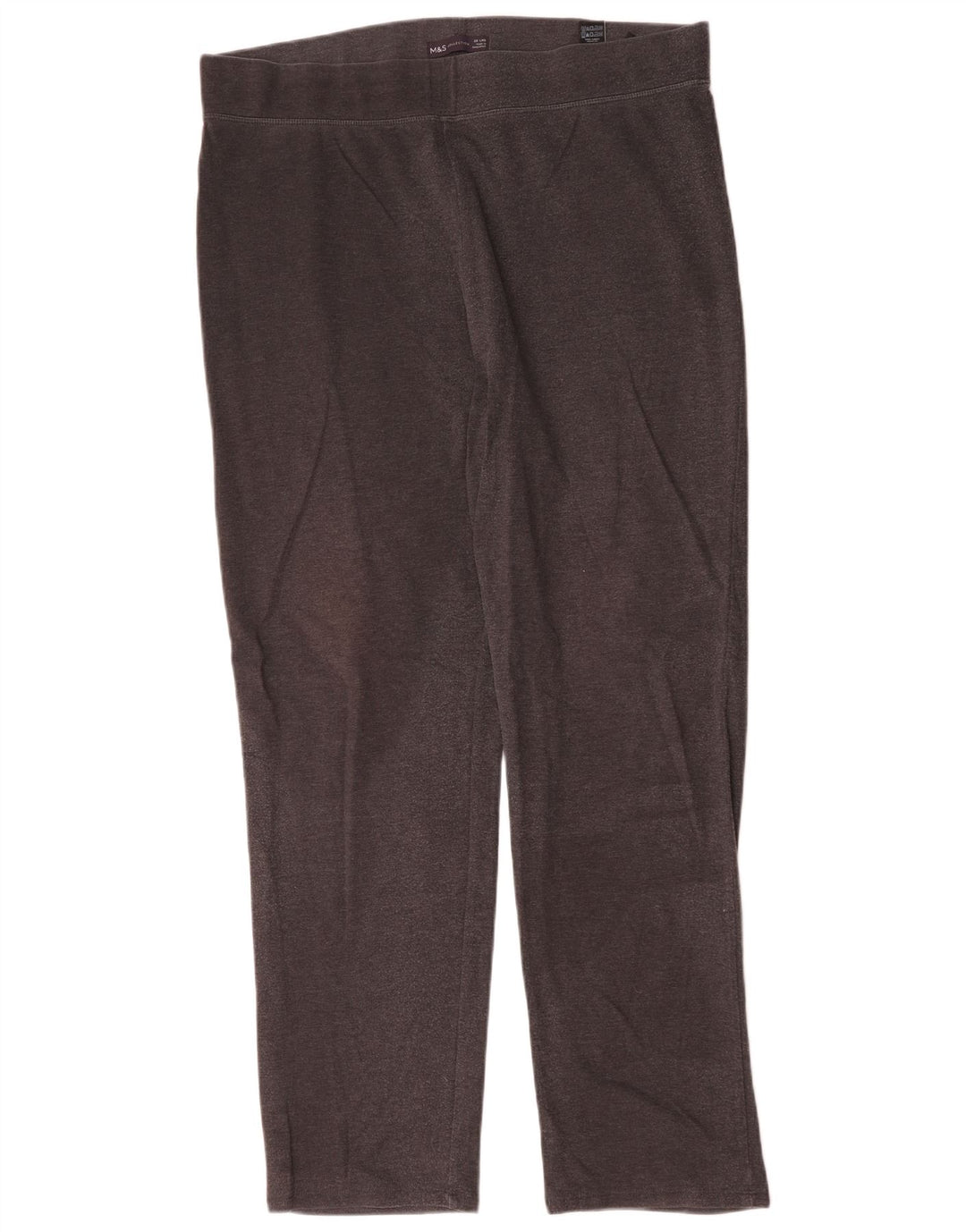 Marks & Spencer Dame Leggings UK 20 2XL Grå Bomuld