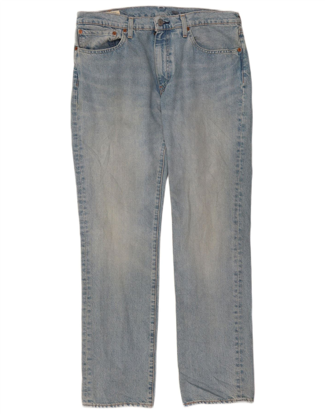 LEVI'S Herre 511 Slim Jeans W34 L32 Blå Bomuld