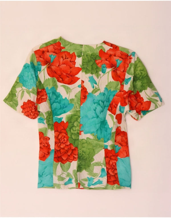 Accento By Marzotto Dame 1-knaps blazerjakke UK 12 Medium Multicoloure