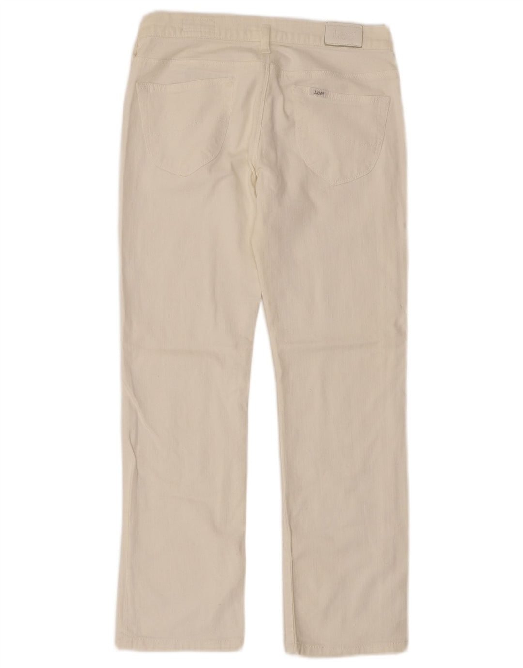 LEE Piger Lilly Straight Jeans 14-15 år W28 L26 Hvid Bomuld