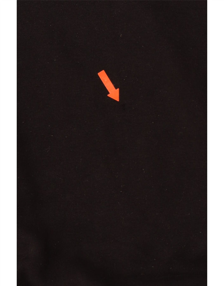 ALPHA INDUSTRIES Herre Grafisk Sweatshirt Jumper 2XL Sort Bomuld