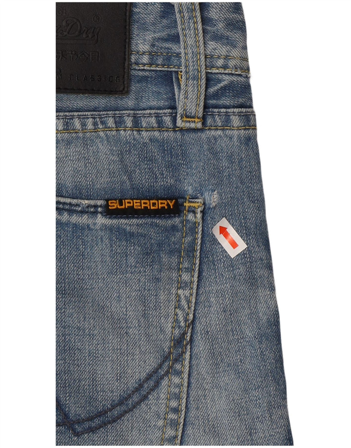 Superdry Løse jeans til mænd W30 L32 blå bomuld