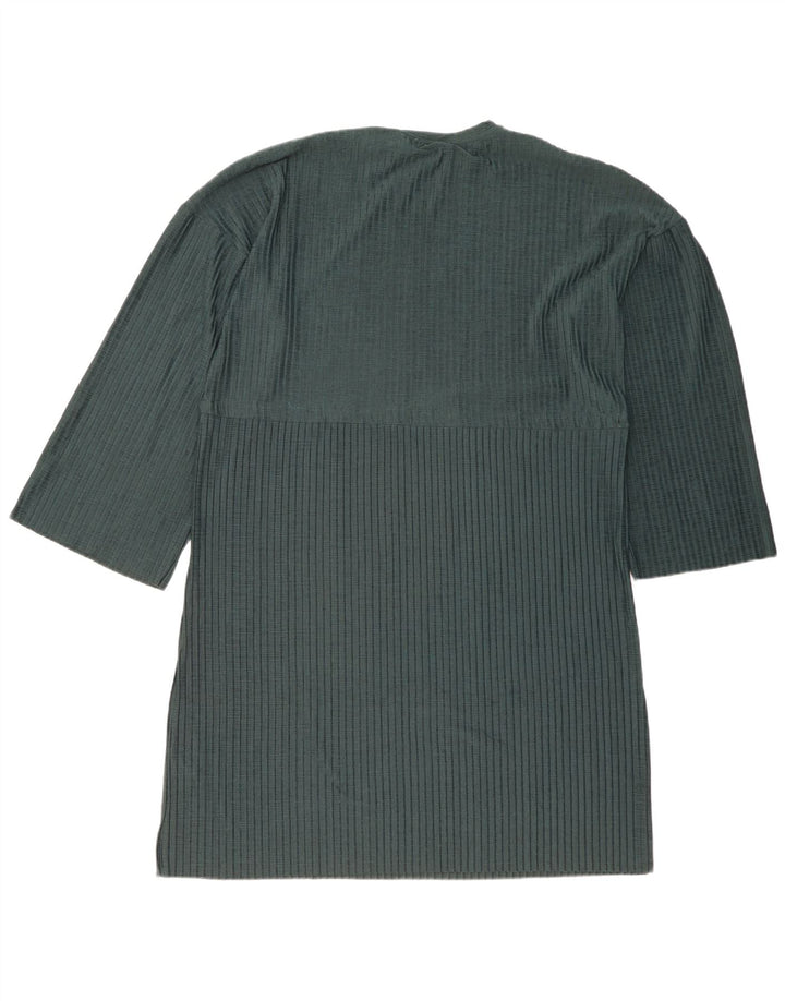 Zara Dame Trafaluc Langærmet Oversized Shift Dress UK 14 Medium Green
