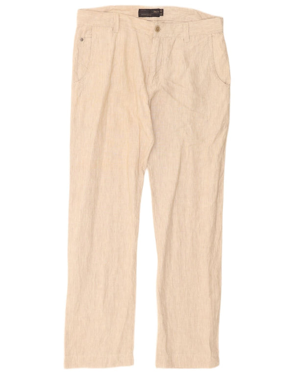 Marlboro Classics Herre Lige Casual Bukser EU 50 Large W36 L31 Beige