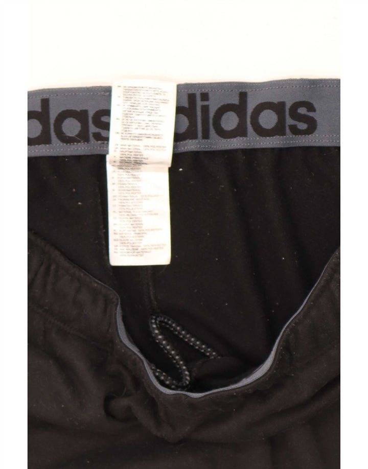 Adidas Træningsdragtsbukser til mænd Stor sort polyester