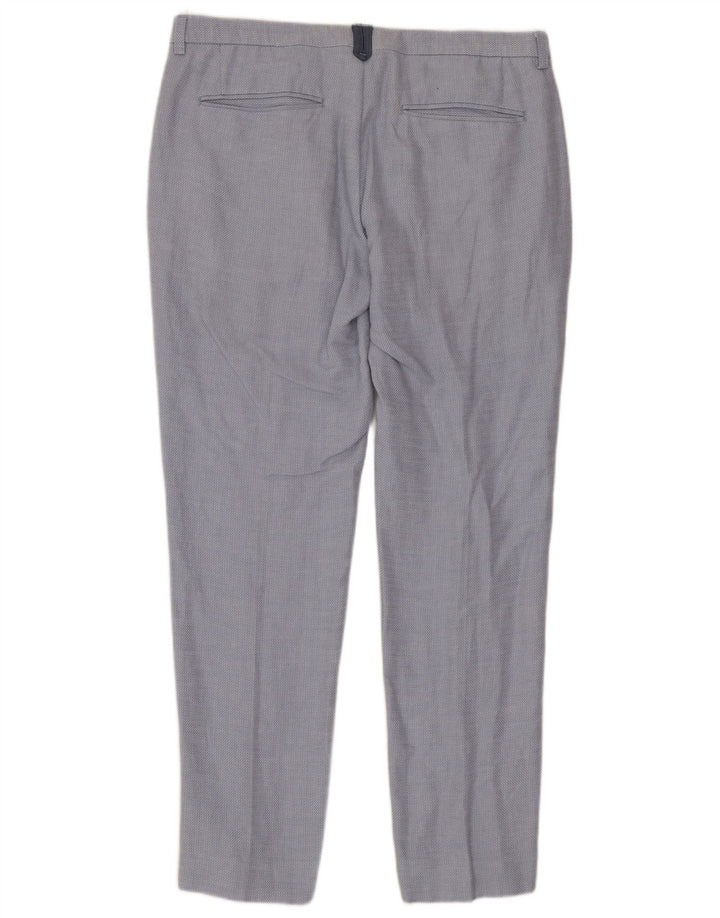 ZARA Herre Slim Chino Bukser EU 40 Medium W31 L30 Blå