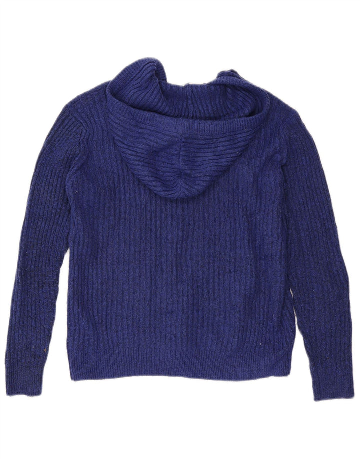 Marks & Spencer Dame Hættetrøje UK 14 Medium Navy Blue