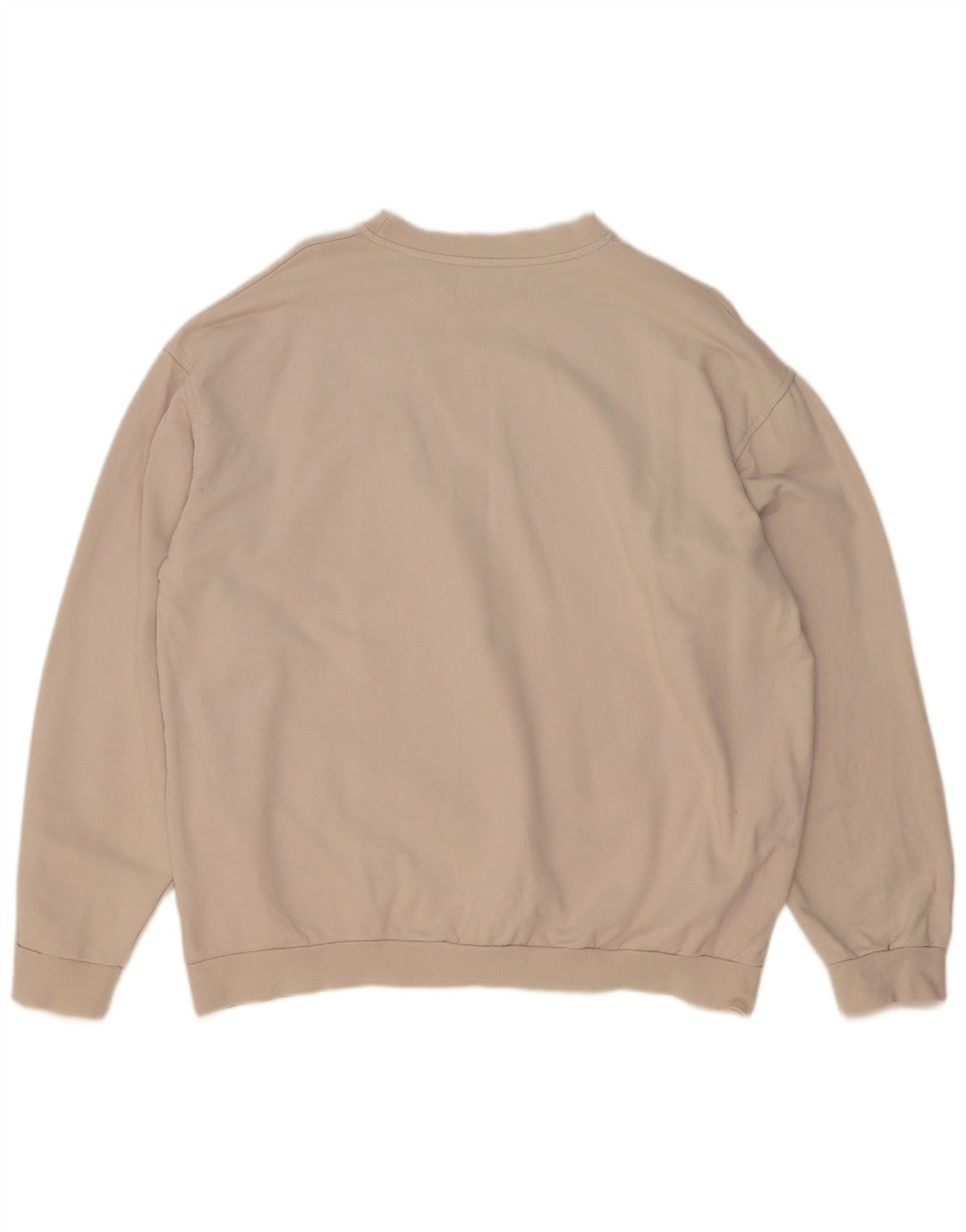 Kappa Herre Sweatshirt Jumper 2XL Beige Bomuld