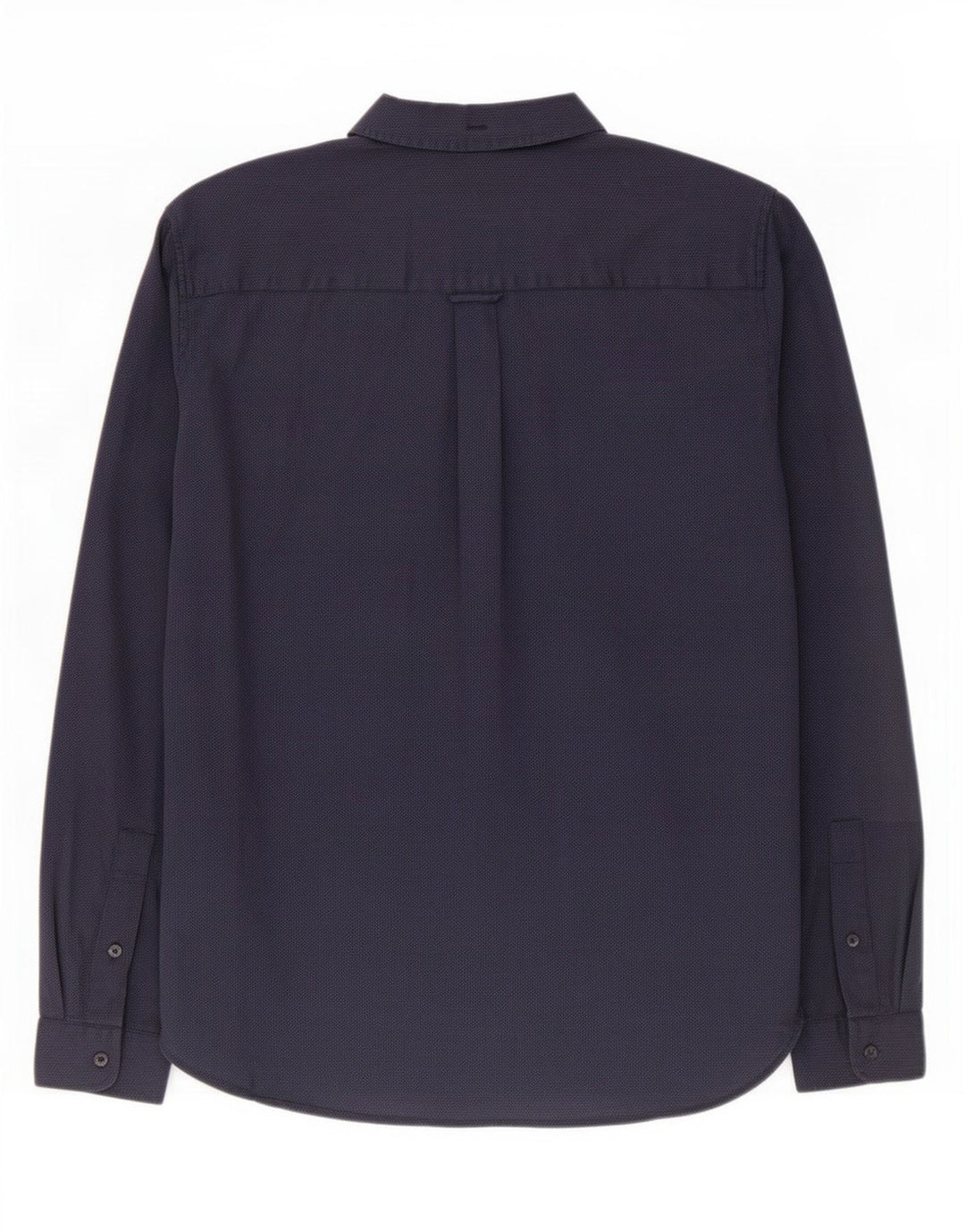 Lyle & Scott herreskjorte medium marineblå plettet bomuld