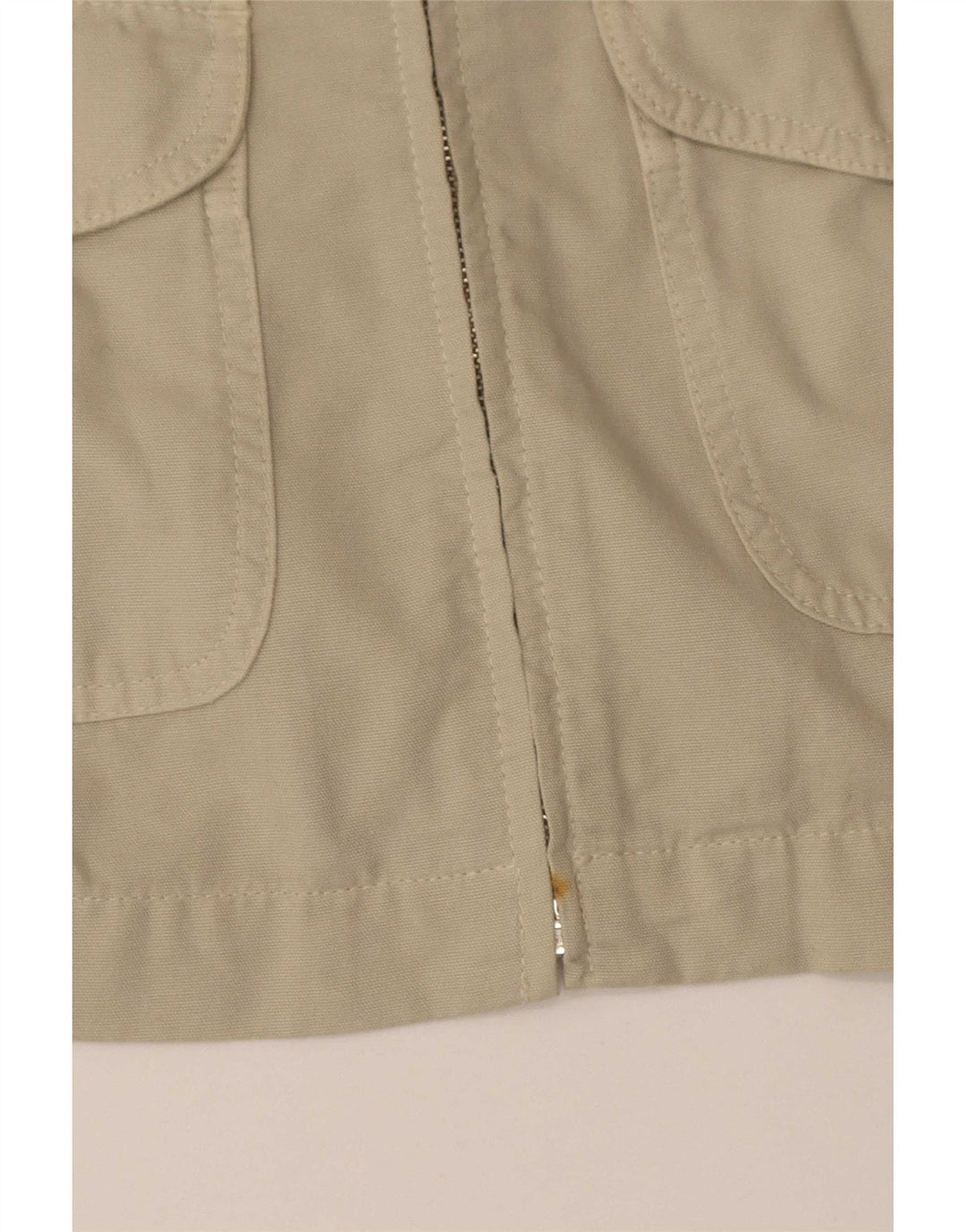 Les Copains Kvinder Utility Jacket IT 46 Stor Beige Bomuld